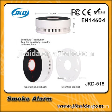 Wireless Smoke/fire Detector smoke alarm Home Security System with battery